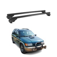DachträGer FüR Kia Sportage 1993-2010 GepäCkträGer GrundträGer Alu Schwarz 2X