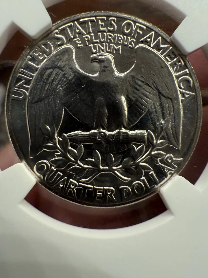 1964 NGC PF69 90% Silver Proof George Washington Quarter - Image 4 of 4