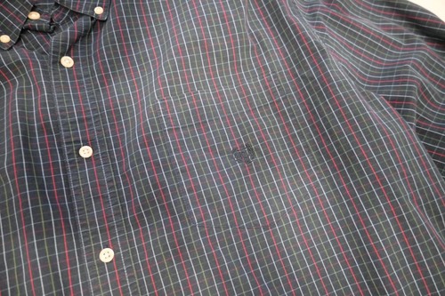 Chaps Ralph Lauren Dress Shirt Plaid Easy Care Mens Size 3XB 3XL Big - Picture 6 of 10