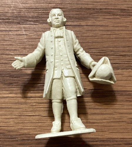 Marx Walt Disney's Johnny Tremain 1957, James Otis Plastic Figure 54mm 2.25” - Picture 2 of 5