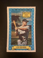 1970 Rold Gold #13 Lou Gehrig 3-D Greatest Players