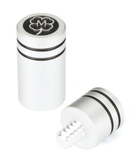 McDermott 75-P04B Metal Pool Cue Stick Joint Cap Protectors 3/8 x 10 Thread