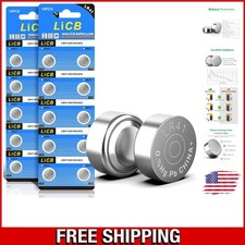 20 Pack LR41 AG3 1.5V Button Cell Batteries - Reliable Power for Small Devices