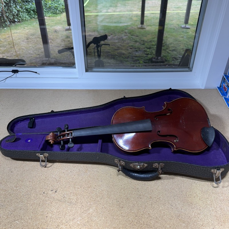 Vintage Antonius Stradivarius Replica Violin 