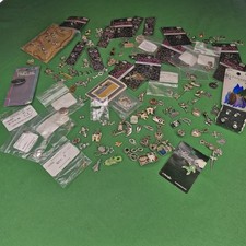 110 RANDOM Mix Charms Pendants Silver Tone Varied Style Jewelry Making Some NIP