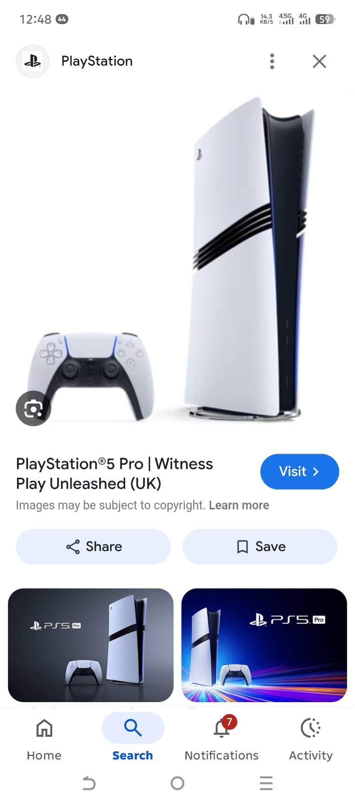 PS5 PlayStation 5 Pro. Bought For My Son. Unfortunately Not Use. Inside The Box.