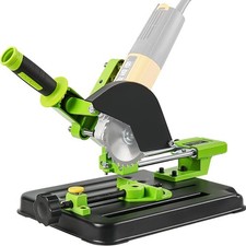 Upgraded Angle Grinder Stand Sliding DIY Cutter Support Aluminum Bracket Hold...