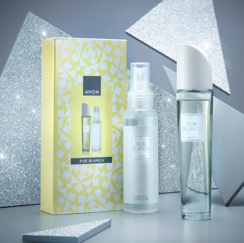 Avon Pur Blanca Gift Set Duo - EDT & Body Mist
