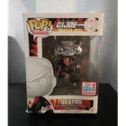 Funko Pop! G.I. Joe Destro #268 Vinyl Figure 2017 Fall Convention Exclusive