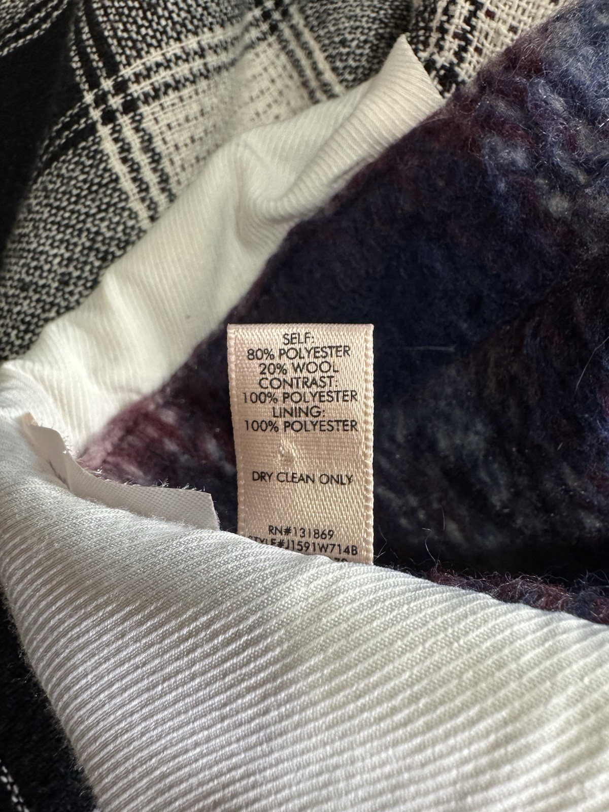 Willow + Root Shacket Size Medium Flannel Blue Ma… - image 9