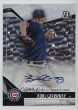 2021 Bowman Platinum Top Prospects Ice Pattern /50 Burl Carraway Auto 0yk6