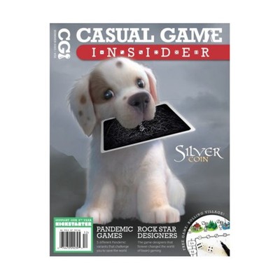 CGR Casual Game Insi  #32 ''Silver Coin, Pandemic Games, Rock Star Desig Mag New