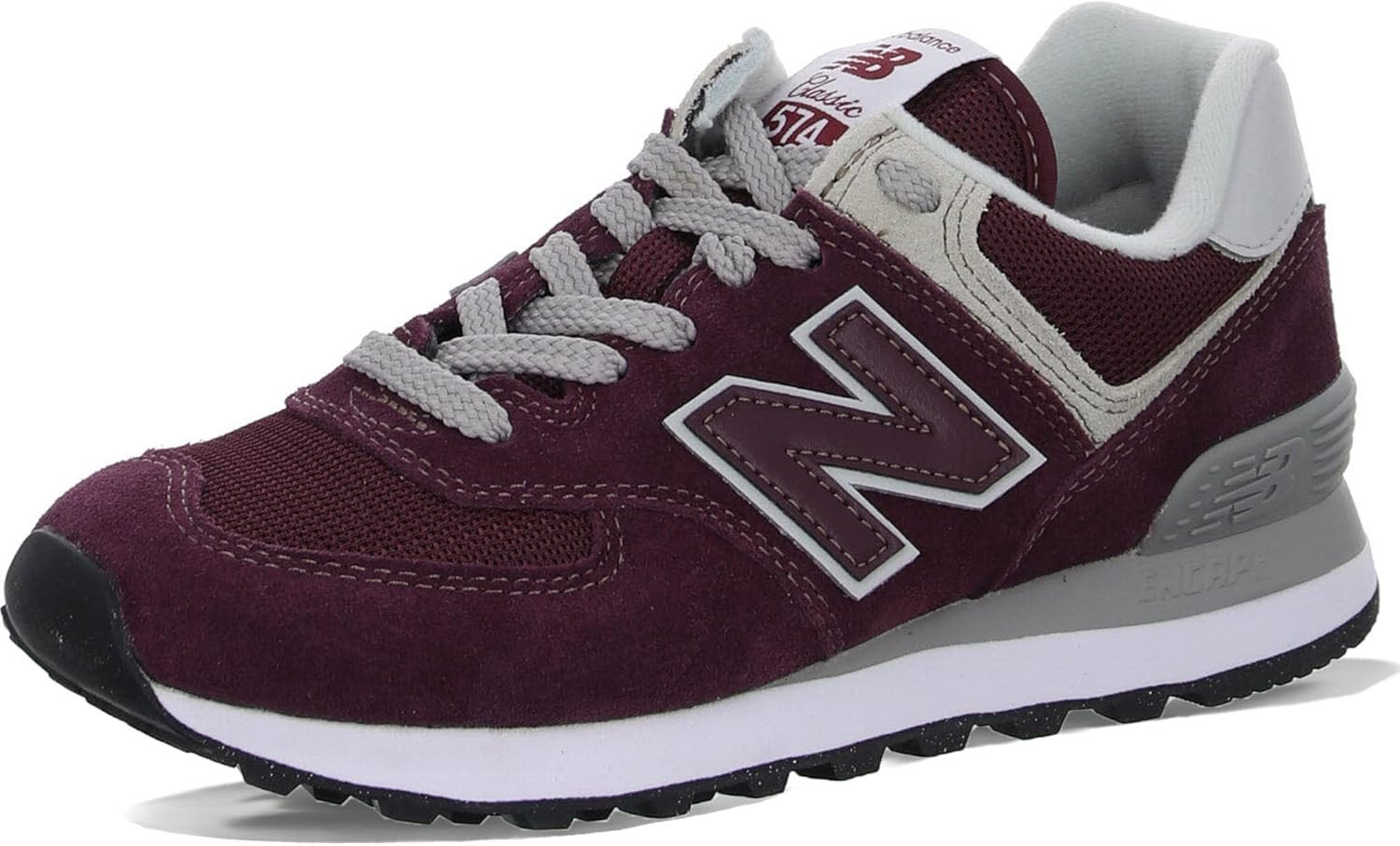 Burgundy-White