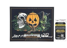 Tom Atkins Autographed Signed Halloween III “Stop It” 8x10 Photo Horror Icon JSA