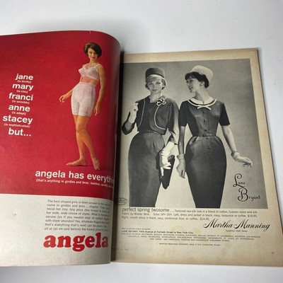 VOGUE 1962年春のコレクション Vogue Magazine ~ February 15, 1962 ~ Nena Von Schlebrugge Penn