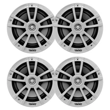 Infinity 6.5" 225 Watt Max 2-Way OEM Replacement White Boat Speakers (2 Pair)