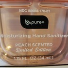 Bpure Hand Sanitizer Spray, Peach And Confetti Cake Scented, Pack of 2 — photo 2
