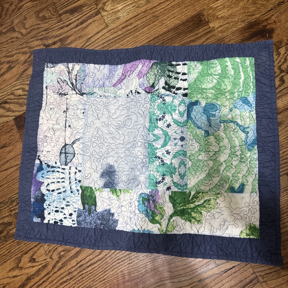 Edredón de ropa de cama Tracy Porter Poetic Wanderlust y sham estándar doble patchwork boho Foto 2 de 4