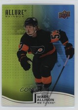 2021-22 Upper Deck Allure Rainbow Green Blue 235/299 Wade Allison #R-43 vs3