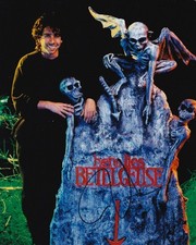 TIM BURTON signed autograph 20x25cm BEETLEJUICE in person autograph ACOA