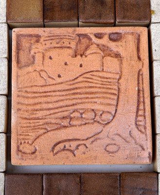 Batchelder Custom Tiles/4''sq....