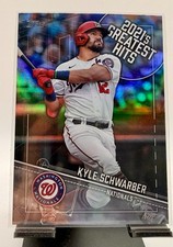 2022 Topps Series 1 - 2021's Greatest Hits Kyle Schwarber #21GH-18