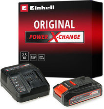 Einhell 4512097 Original Starter Kit Und Ladegerät Power X-Change (Li-Ion, 18 V,