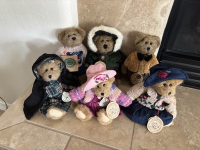 Boyds Bears Lot of  6 BAILEY & MATTHEW BEARS Bailey & Friends 1995-1999