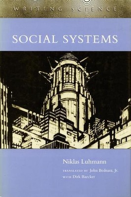 Social Systems by Niklas Luhmann (English) Paperback Book