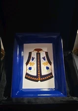 RARE Vintage LUXURY SHANGHAI TANG Chinese Ashtray & Orig. Decor Box Handpainted