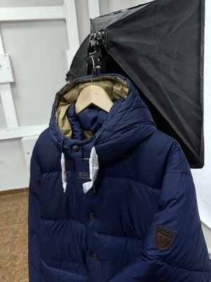   NEW Ralph Lauren Hooded Down Puffer OWR 8/15 NAVY RAINER JKT Size XXL