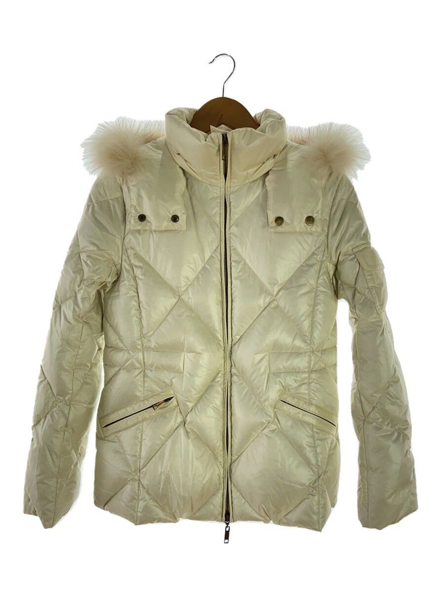 Piumino BURBERRY LONDON altra manica macchiato 40 nylon IVO tinta unita