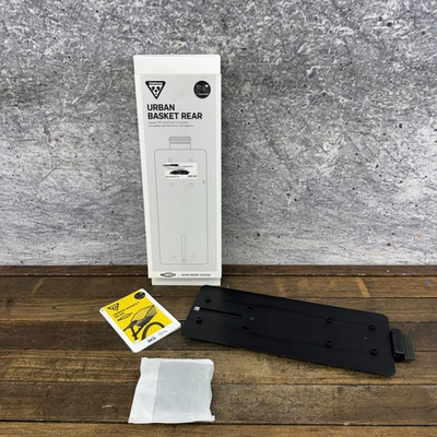 #ad Topeak Urban Basket Mount MTX QuickTrack 2.0 Rack Panel Black Parts Only $34.99