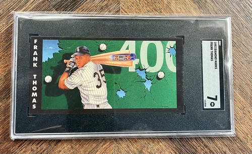 1993 Bookmarkers FRANK THOMAS Rare Diamond Marks
