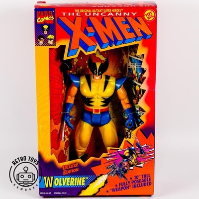 Toy Biz Wolverine X-Men Deluxe Edition 10'' 25cm Marvel ToyBiz Action Figur 1994
