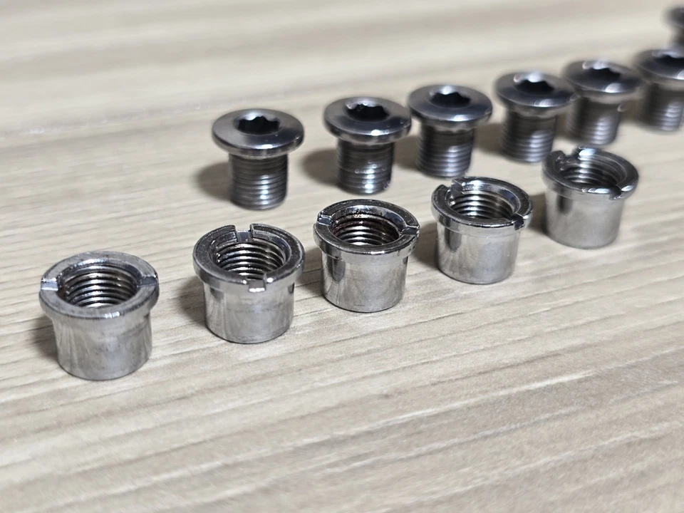 Shimano Dura Ace FC7600 Ultegra FC-6603 Chainring hardware **Fast Ship** - Image 4 of 4