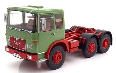 Road Kings 180052, MAN 16304 F7, 1:18, Sattelzugmaschine, grün/rot, limitierd