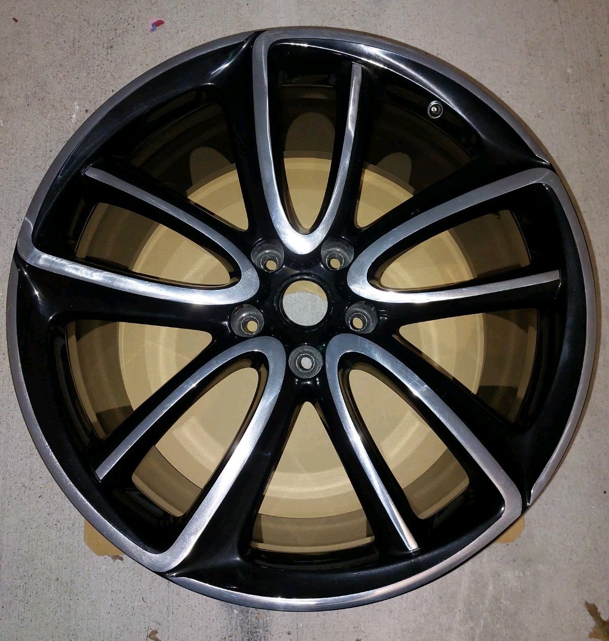 Bentley Continental Rear Wheel Rim 22 x 11 OEM 3SA601025AL