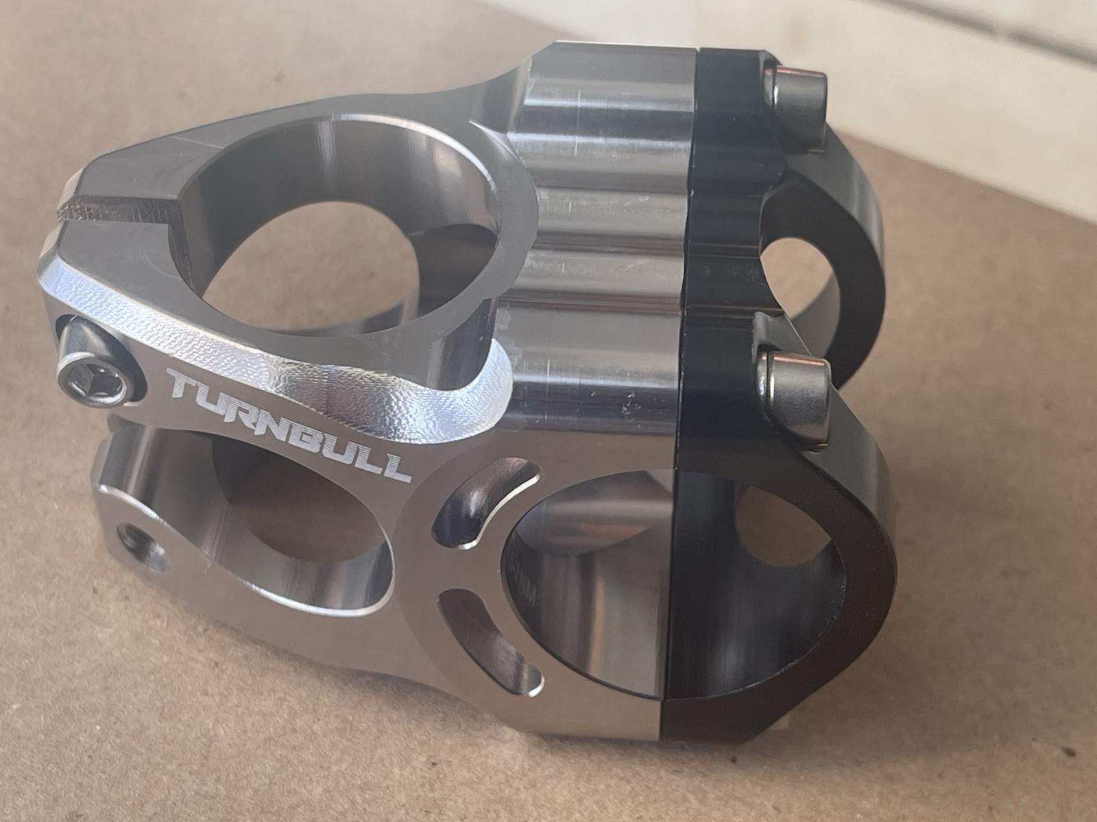 Turnbull Components CNC’d From Billet MTB Stem 31.8 mm 35 mm 0° BlackSilver 2025