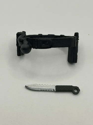 New ListingGIJoe Classified Series Heavy Duty Tactical Belt & Knife Fodder 1/12 Scale