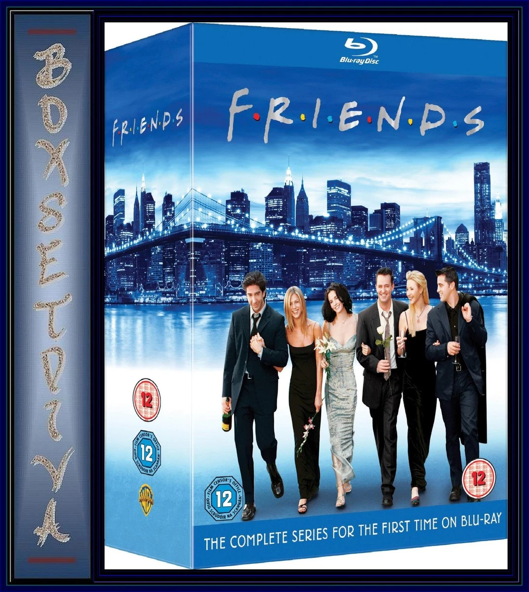Friends (1994 TV series) Blu-ray Box Set DVDs & Blu-ray Discs for