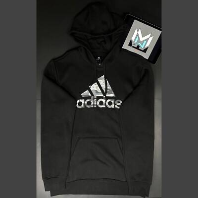 Adidas Camo Hoodie Pullover Men's Sizes Black IP3212