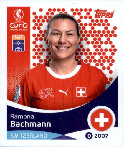 Topps UEFA Women's EURO 2025 Switzerland Sticker 1-156 Logo, Stadium - 第 44/157 張圖片