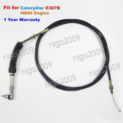 Throttle Motor Cable Caterpillar E307B 4M40 Engine Speed Gas Accelerator Cable *
