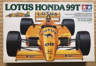 1/20 タミヤ Lotus 99T Honda Senna F1 TAMIYA 1/20 Lotus Honda 99T 1987 Ayrton Senna F1 Model Car