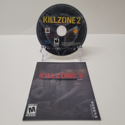 Killzone 2 Disc + Manual (PS3 PlayStation) Tested Working Classic FPS Hit Game