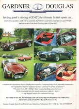 Gardner Douglas GT427 auto (AC Cobra replica made in GB)_2000 prospetto / brochure