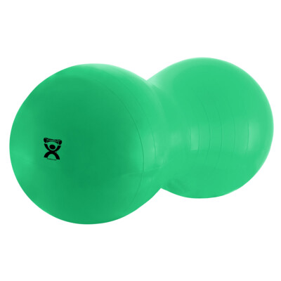  CanDo Inflatable Exercise Saddle Roll - Green - 24'' Dia x 43''