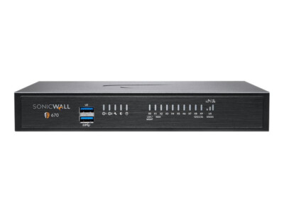 SonicWALL TZ670 Secure Upgrade Plus Essential Edition 3YR   02-SSC-5660   NEW