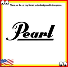 Pearl Drums Logo Sticker Decal for car van truck laptop bike